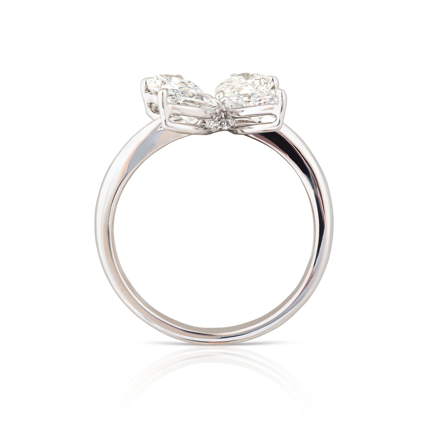 Diamond Ring: Marquise and Pear - Shaped Brilliance - ETERNAL JEWEL