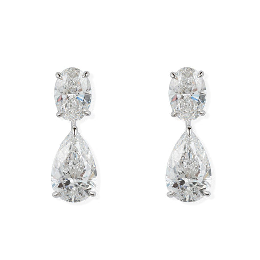 Gold & Diamond Earrings - ETERNAL JEWEL