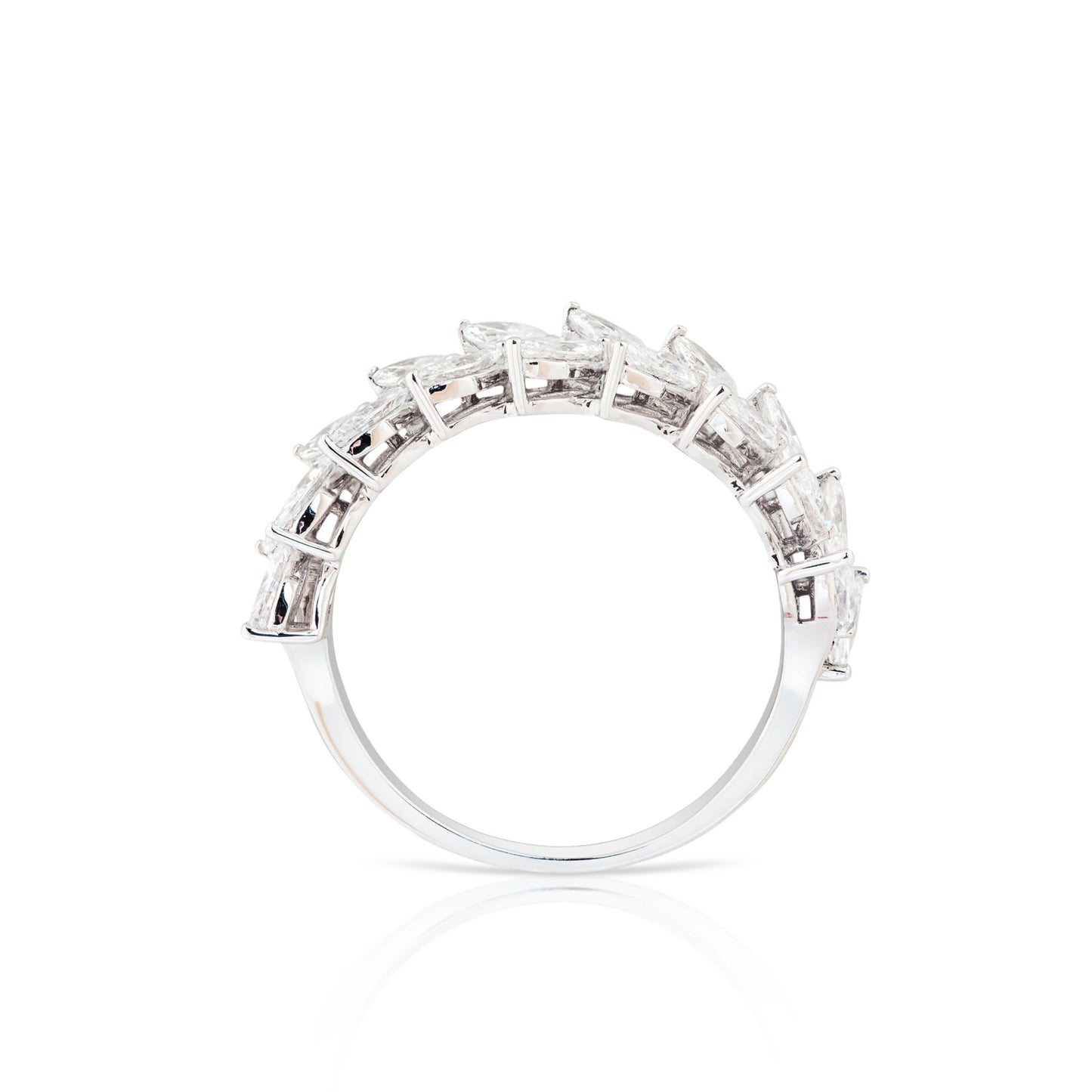 Nature's Touch: Intricate Leaf Design Ring - ETERNAL JEWEL
