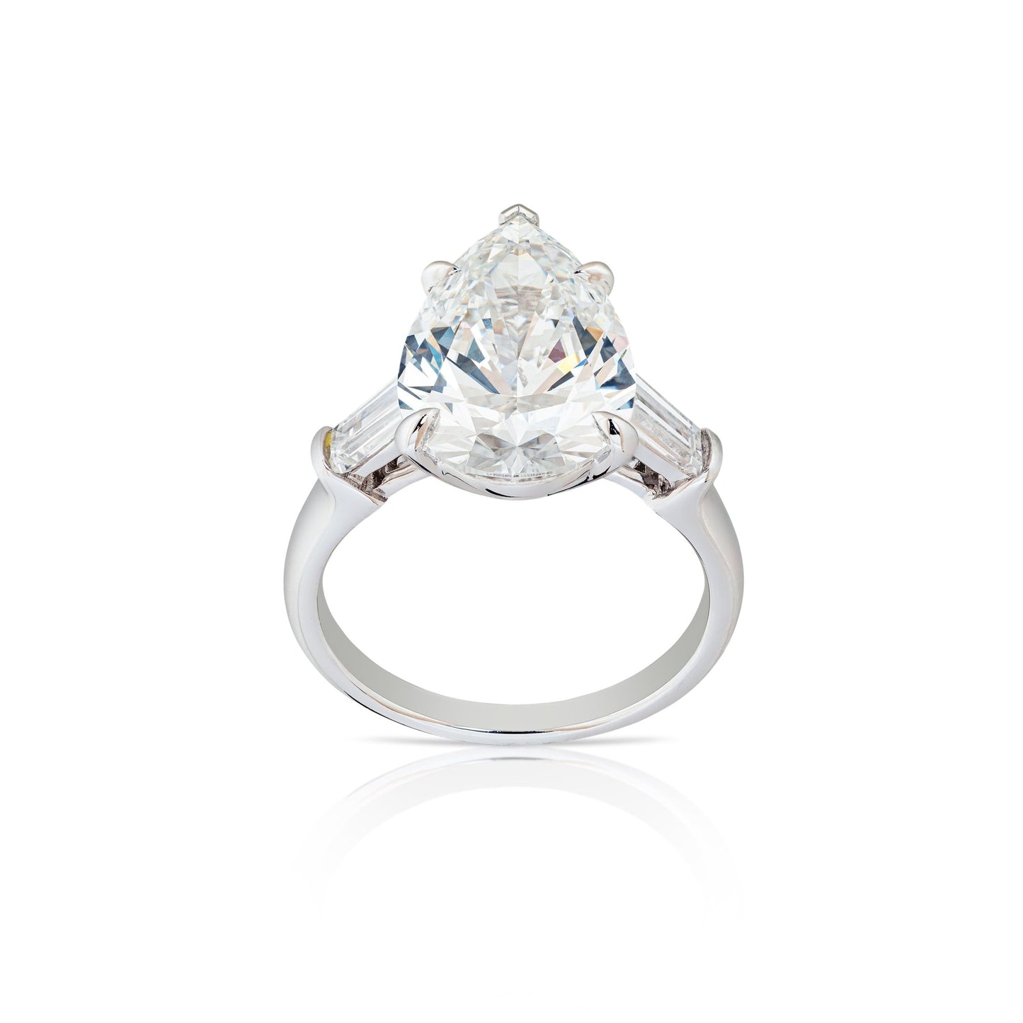 Pear Shaped Diamond Ring - ETERNAL JEWEL