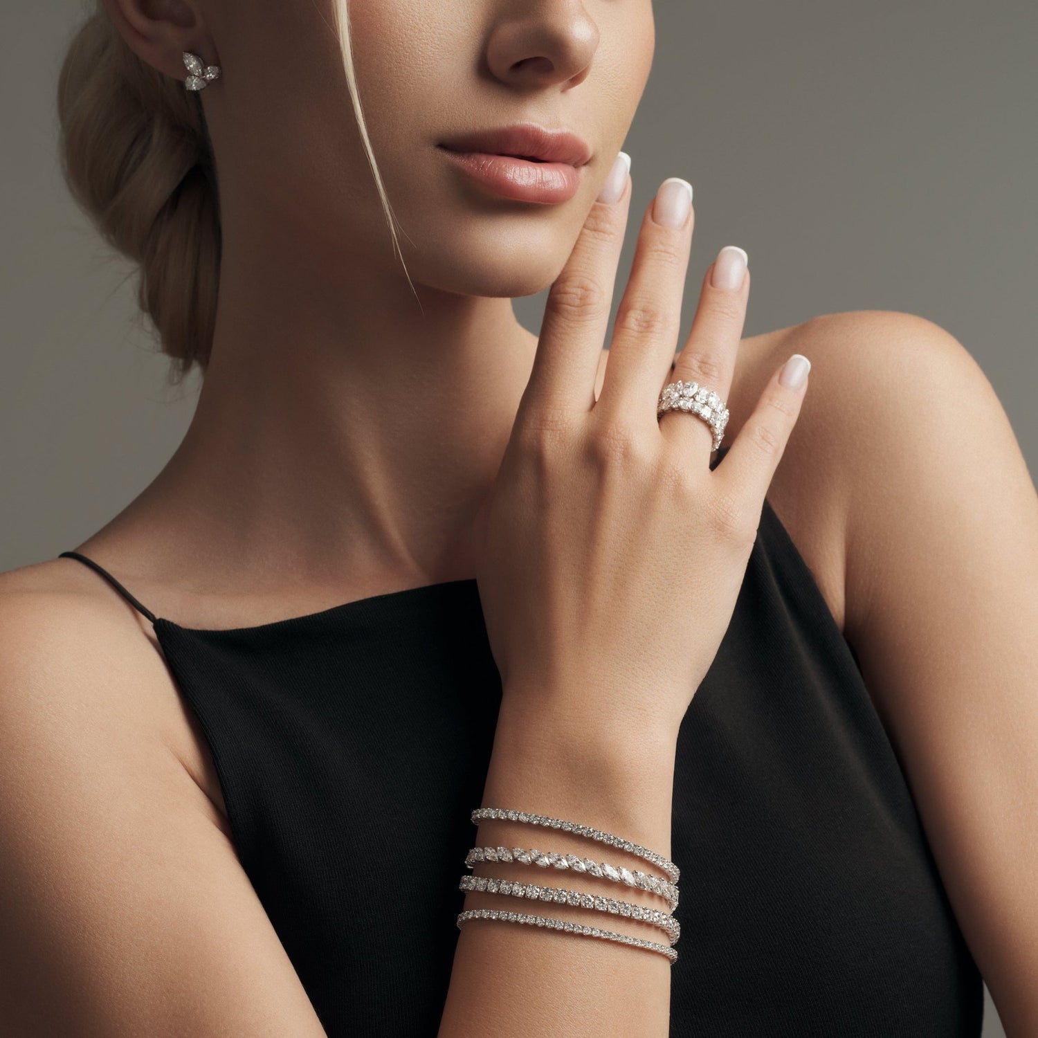 Lab-Grown Diamond Bracelets - ETERNAL JEWEL