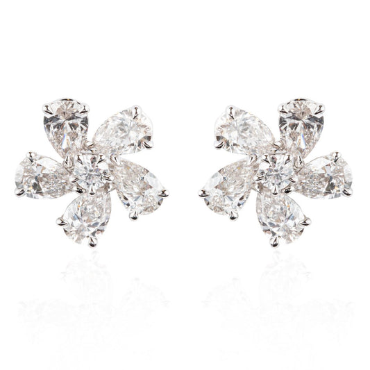 Adorn yourself with our exquisite Diamond Earrings, crafted to perfection to illuminate your style with timeless elegance and unparalleled sparkle. - ETERNAL JEWEL