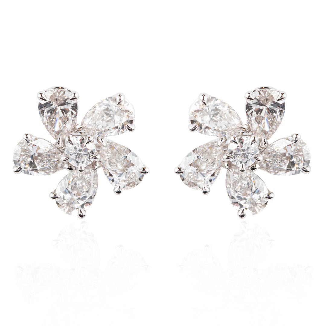 Adorn yourself with our exquisite Diamond Earrings, crafted to perfection to illuminate your style with timeless elegance and unparalleled sparkle. - ETERNAL JEWEL