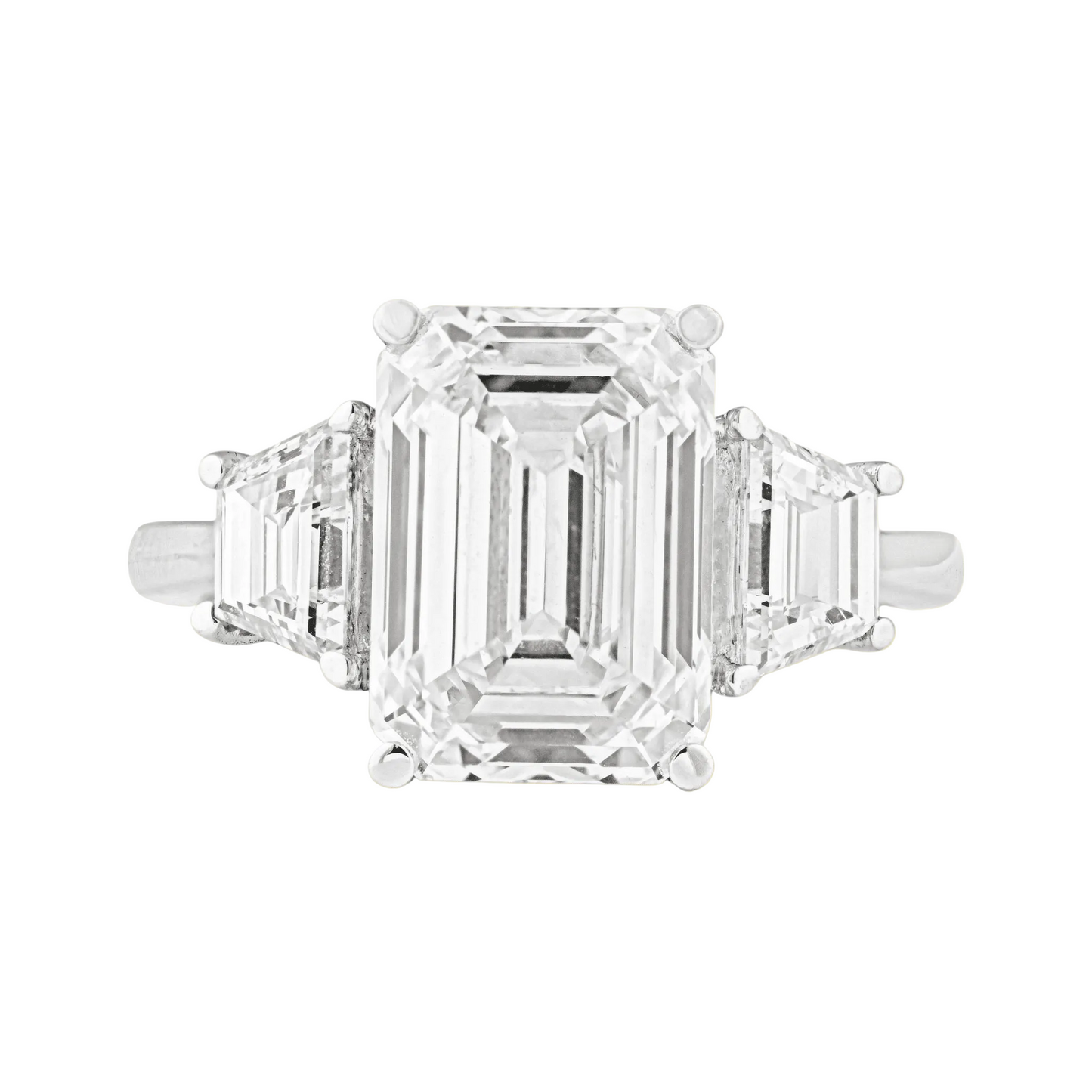 Baguette Diamond Engagement Ring - ETERNAL JEWEL