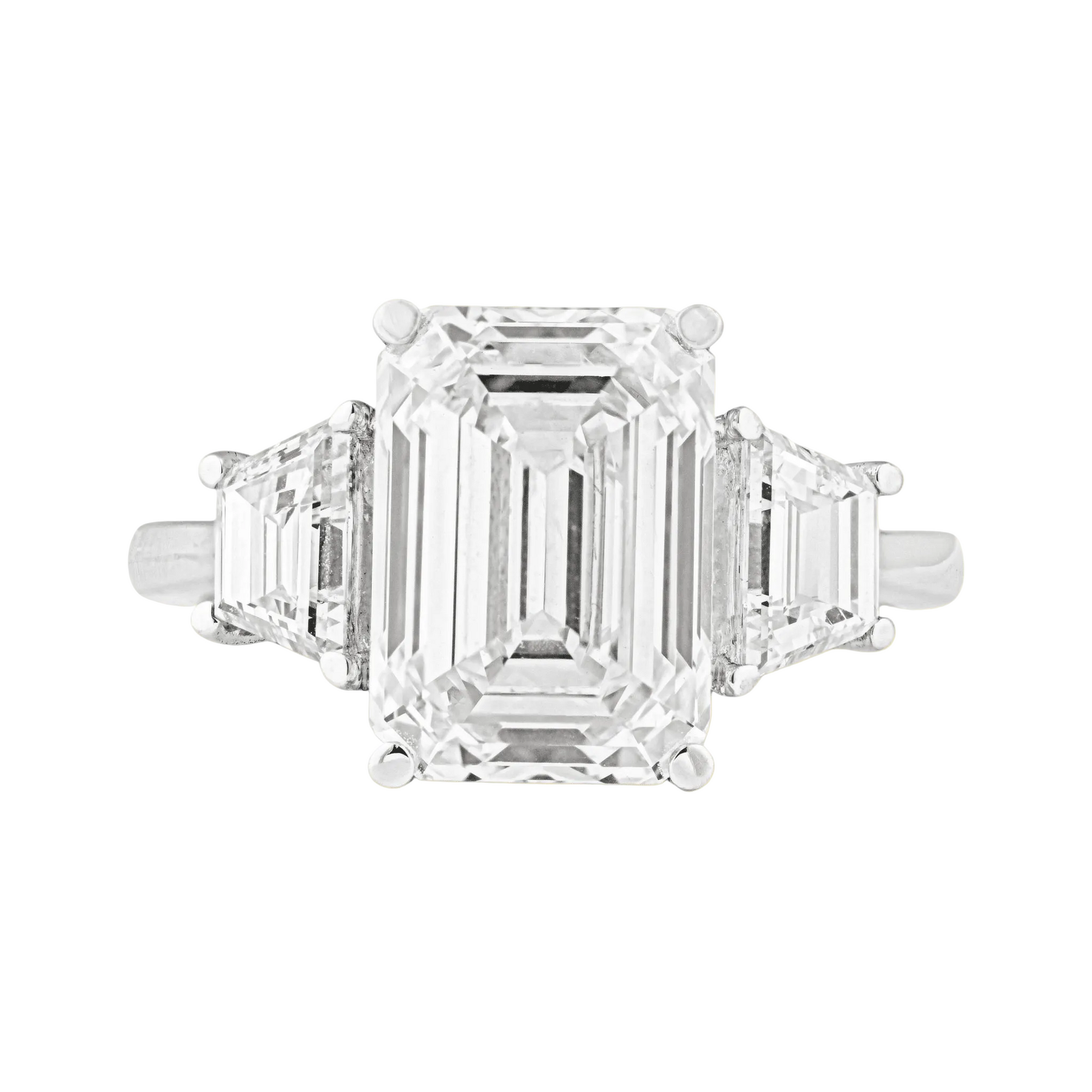 Baguette Diamond Engagement Ring - ETERNAL JEWEL