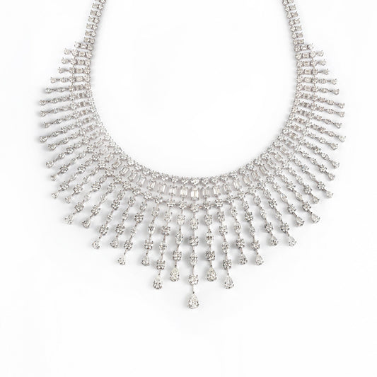 Classic Diamond Necklace - Wedding - ETERNAL JEWEL
