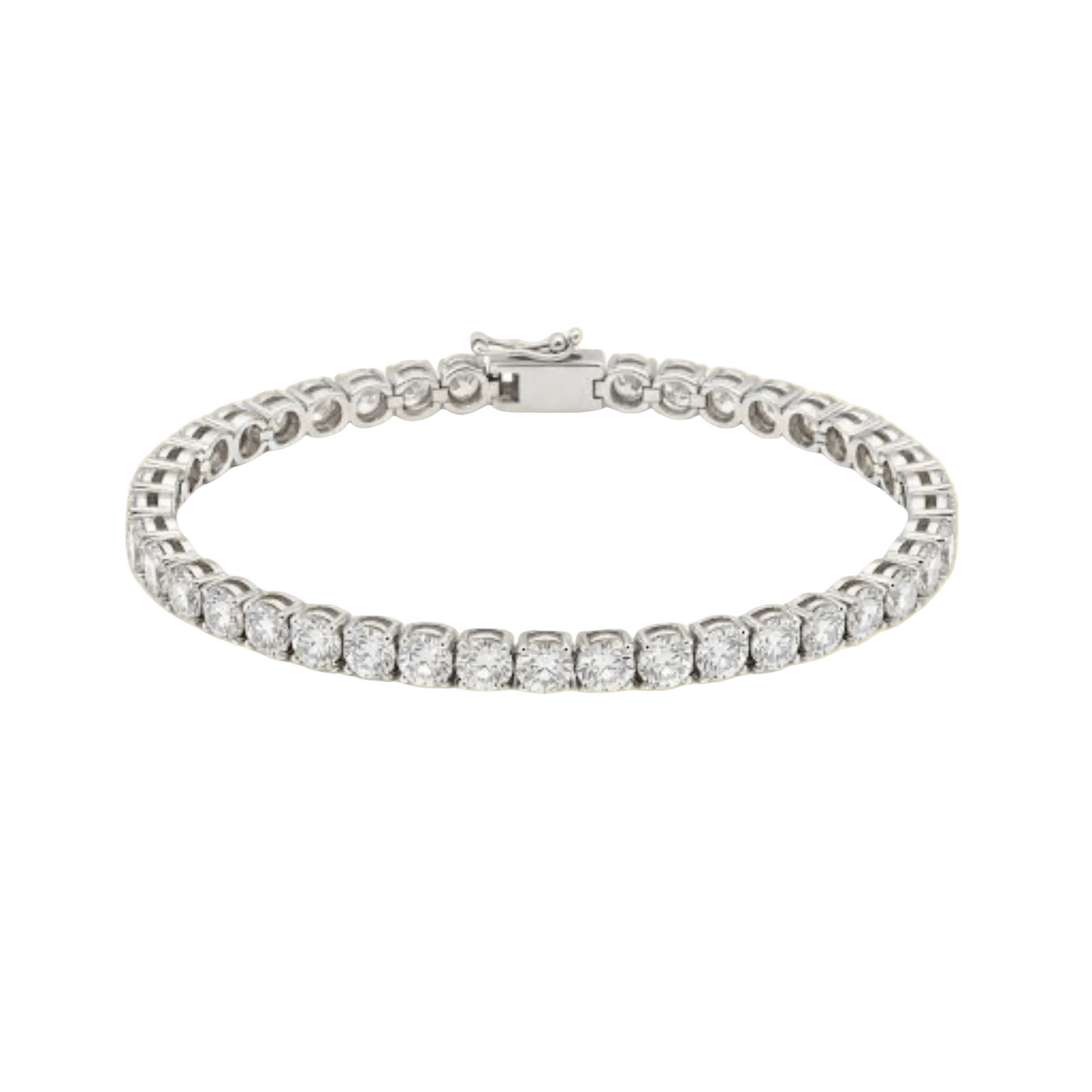 Classic round brilliance tennis bracelet - ETERNAL JEWEL