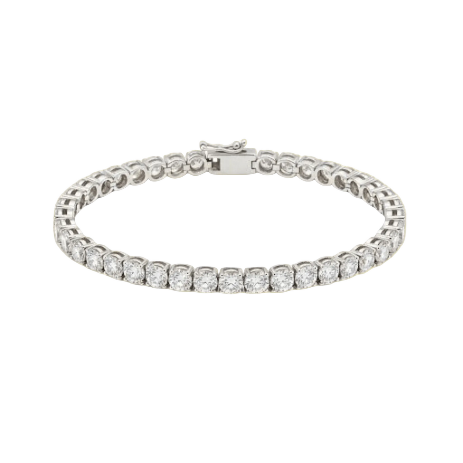Classic round brilliance tennis bracelet - ETERNAL JEWEL