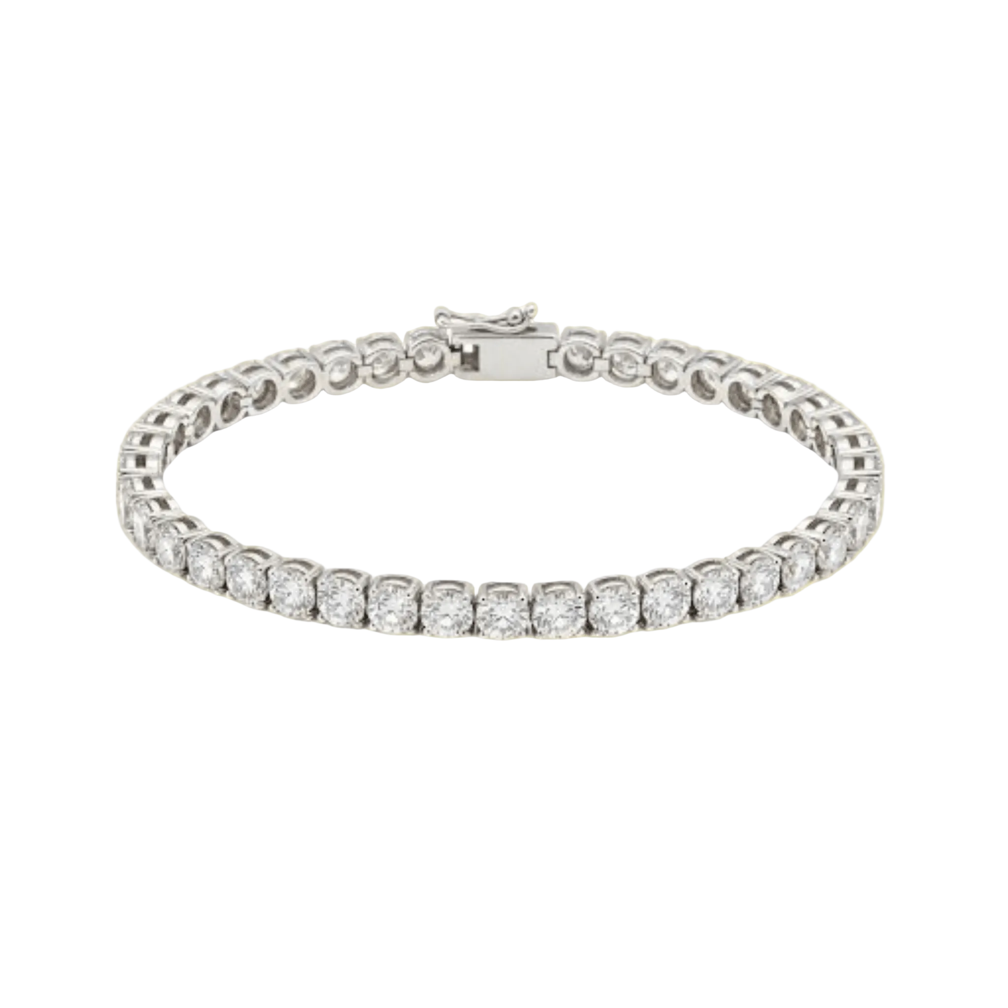 Classic round brilliance tennis bracelet - ETERNAL JEWEL