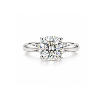 Classic Round Solitaire Ring - ETERNAL JEWEL