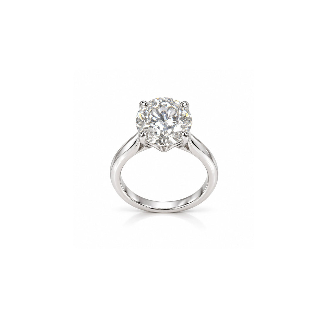 Classic Round Solitaire Ring - ETERNAL JEWEL