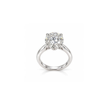 Classic Round Solitaire Ring - ETERNAL JEWEL