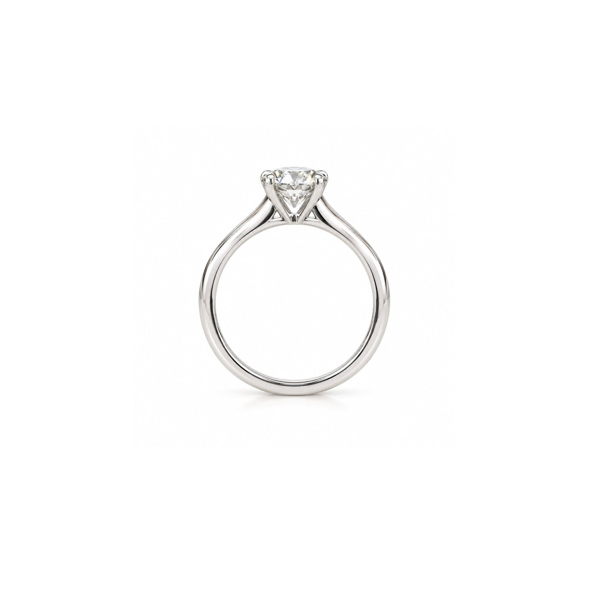 Classic Round Solitaire Ring - ETERNAL JEWEL