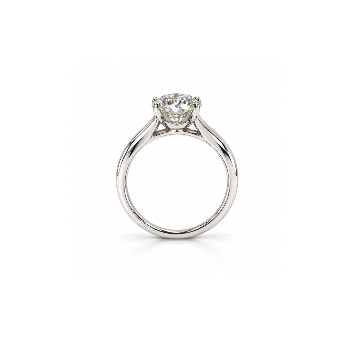 Classic Round Solitaire Ring - ETERNAL JEWEL