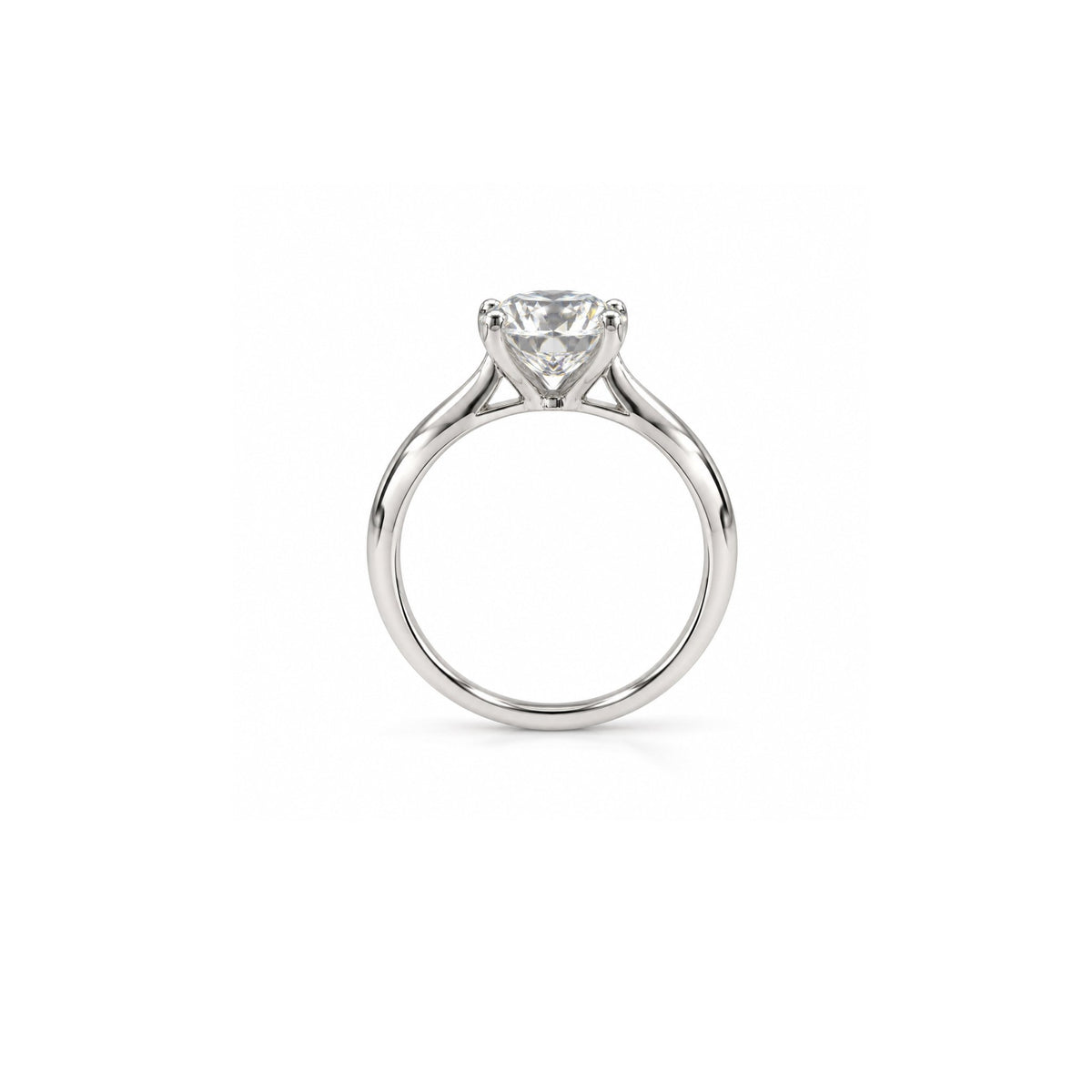 Classic Round Solitaire Ring - ETERNAL JEWEL