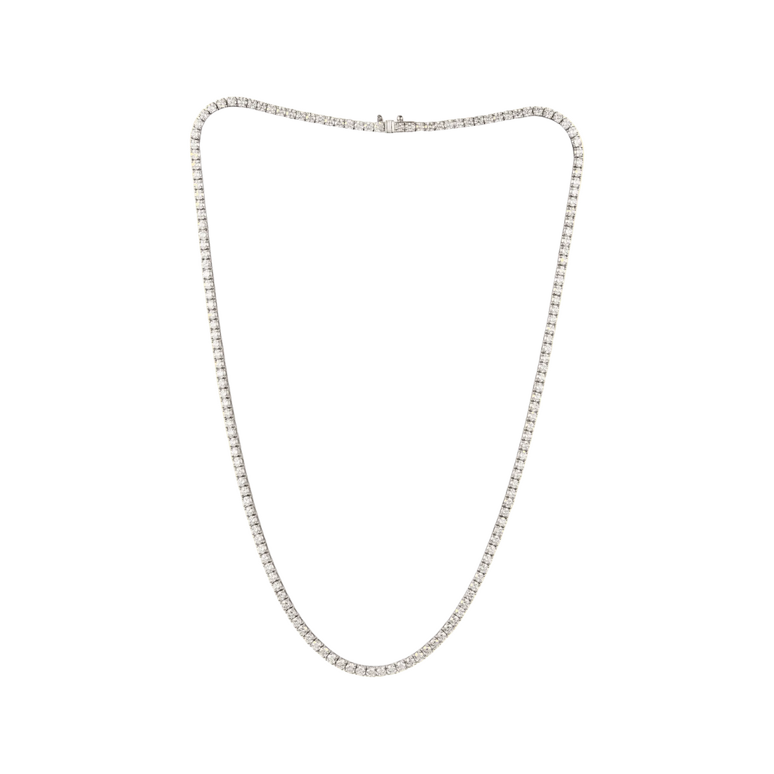 Classic Tennis Necklace ( 10 Carats) - ETERNAL JEWEL