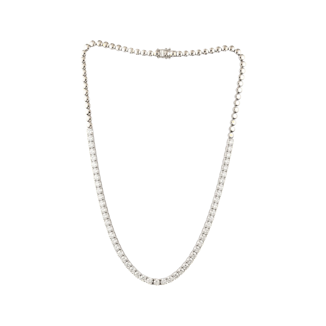 Classic Tennis Necklace (13 Carats) - ETERNAL JEWEL
