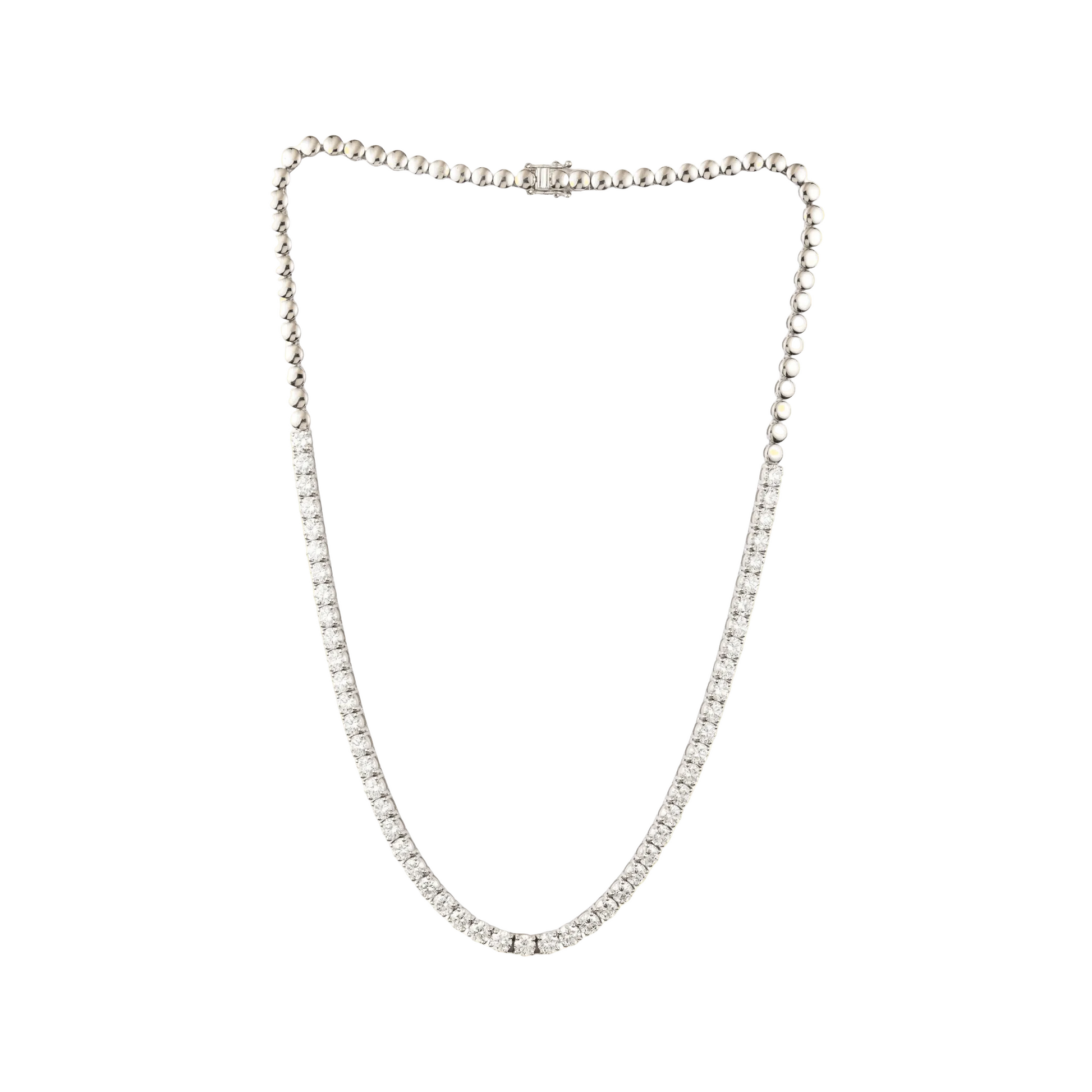 Classic Tennis Necklace (13 Carats) - ETERNAL JEWEL
