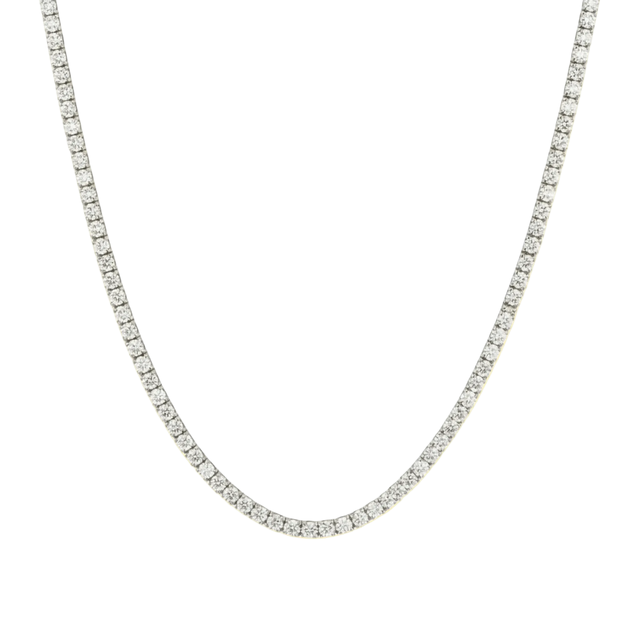 Classic Tennis Necklace (13 Carats) - ETERNAL JEWEL