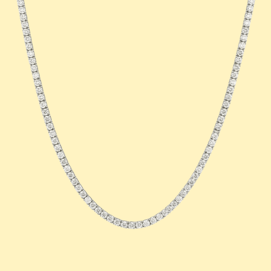 Classic Tennis Necklace (13 Carats) - ETERNAL JEWEL