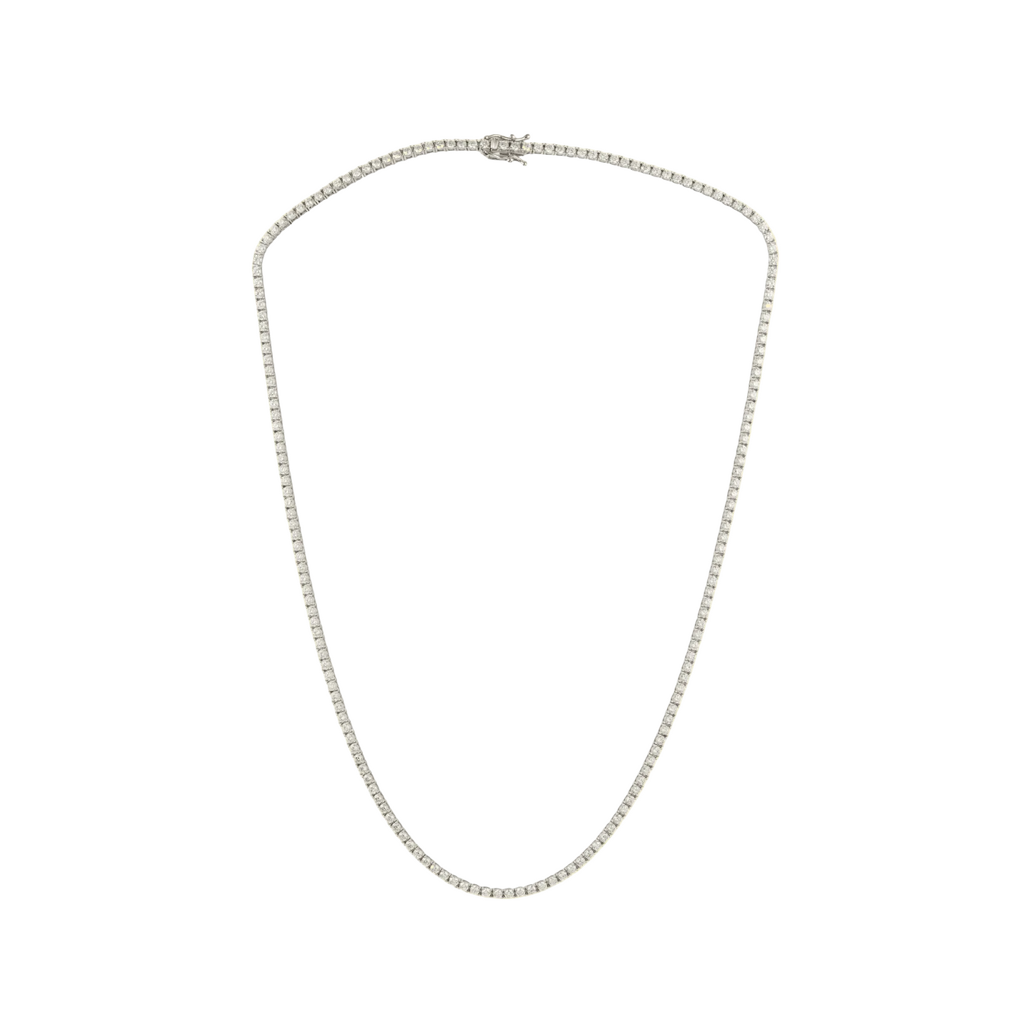 Classic Tennis Necklace (5 Carats) - ETERNAL JEWEL
