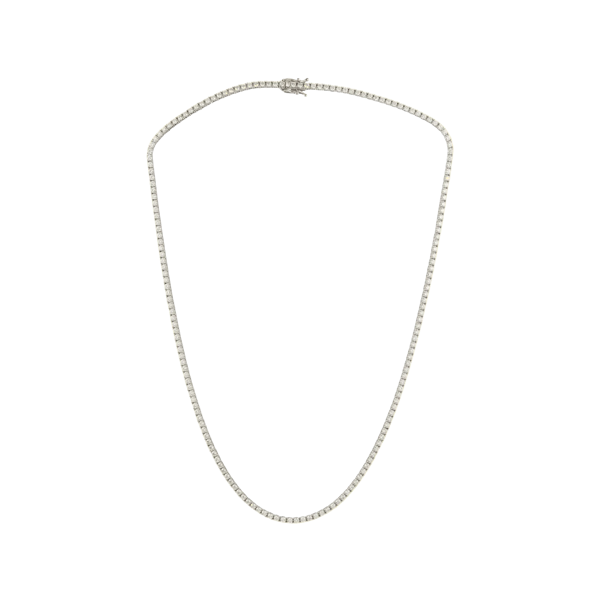 Classic Tennis Necklace (5 Carats) - ETERNAL JEWEL