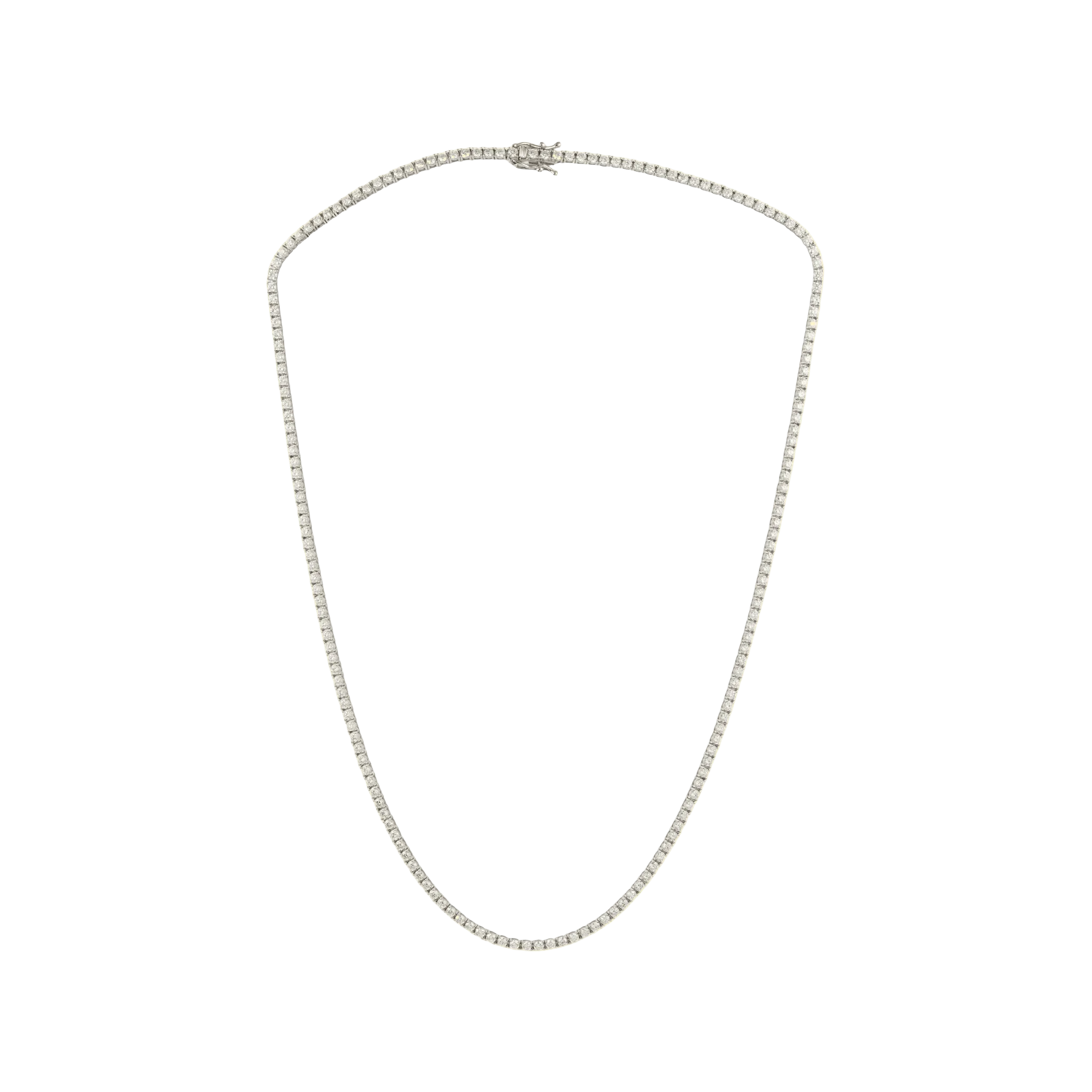 Classic Tennis Necklace (5 Carats) - ETERNAL JEWEL