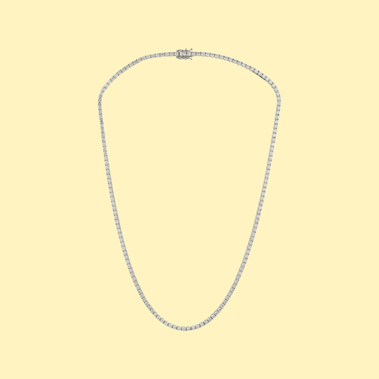 Classic Tennis Necklace (8 Carats) - ETERNAL JEWEL