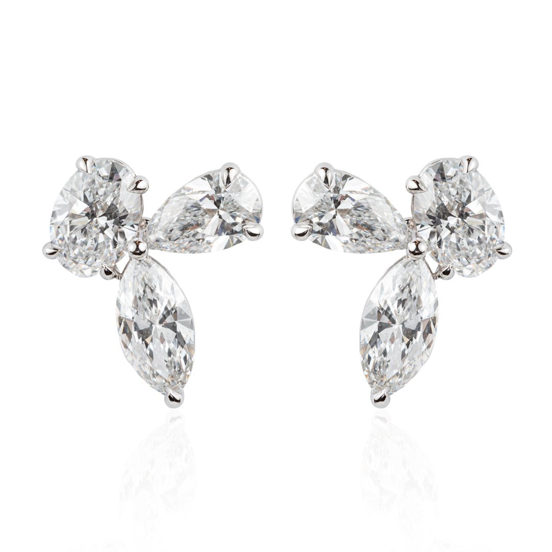 Diamond Earrings - ETERNAL JEWEL