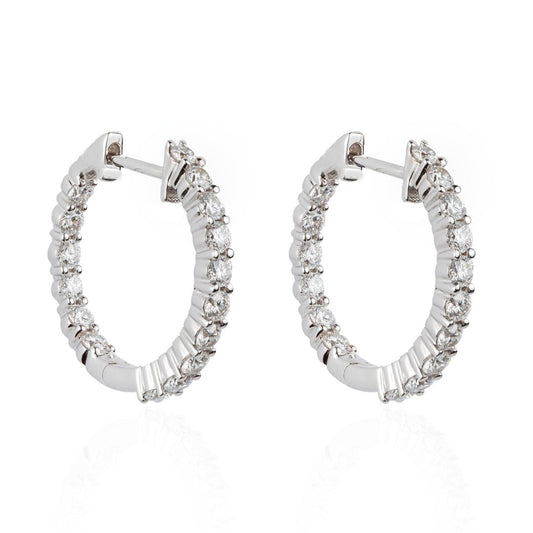 Diamond Earrings - ETERNAL JEWEL