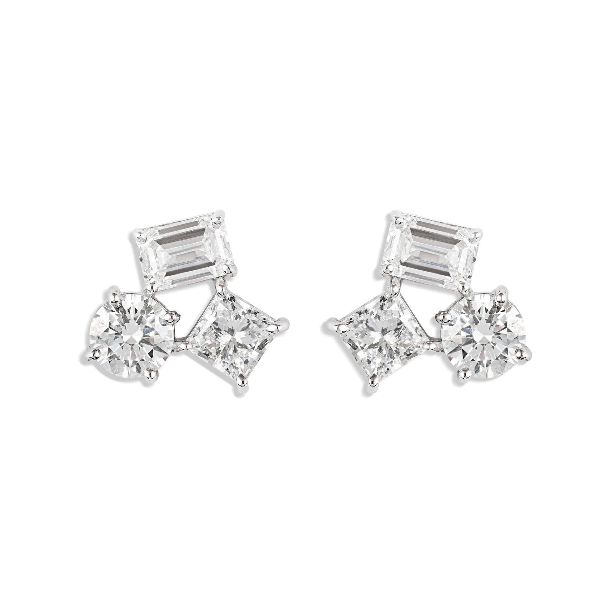 Diamond Earrings - ETERNAL JEWEL