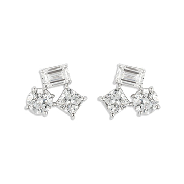 Diamond Earrings - ETERNAL JEWEL