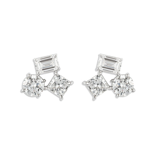 Diamond Earrings - ETERNAL JEWEL