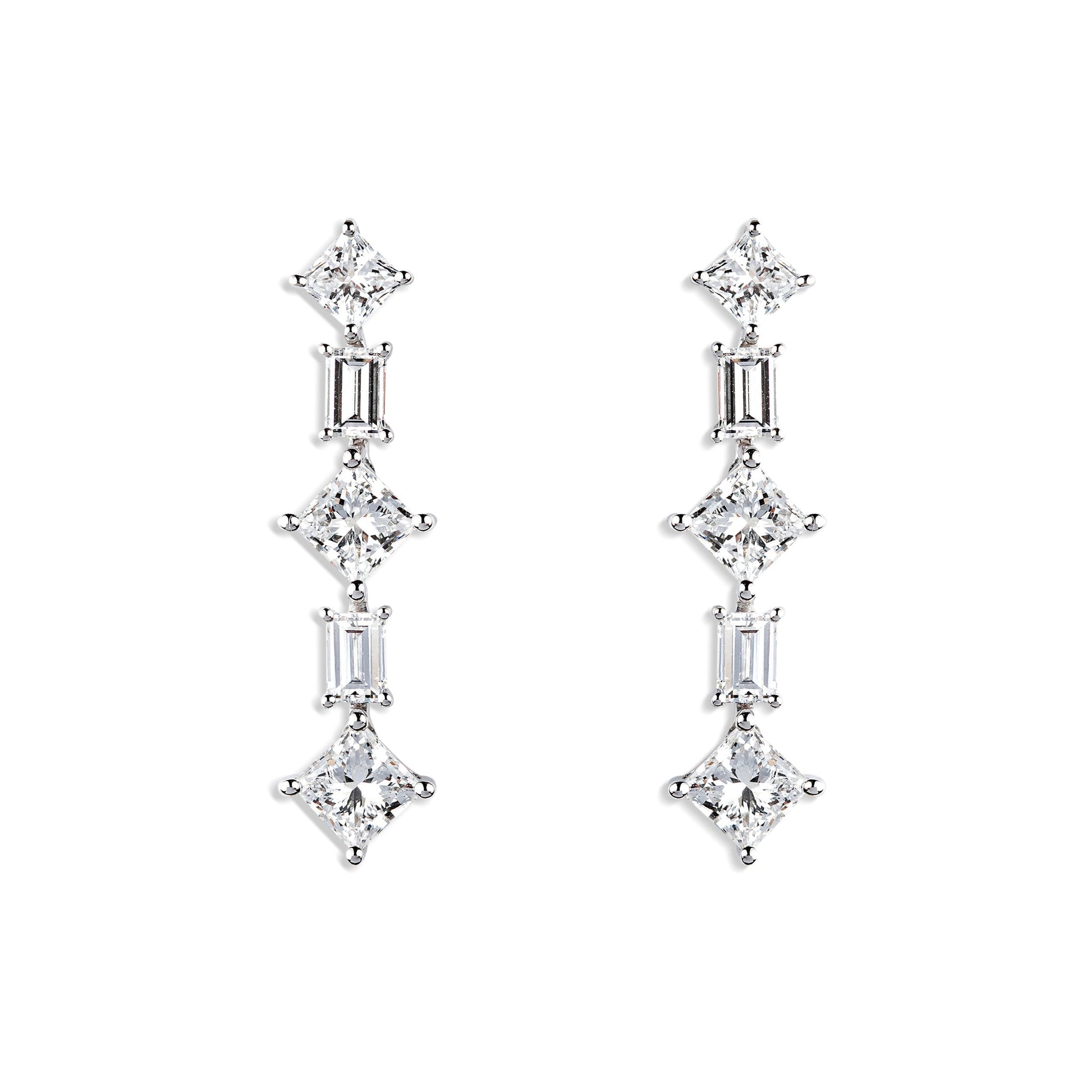Diamond Earrings - ETERNAL JEWEL