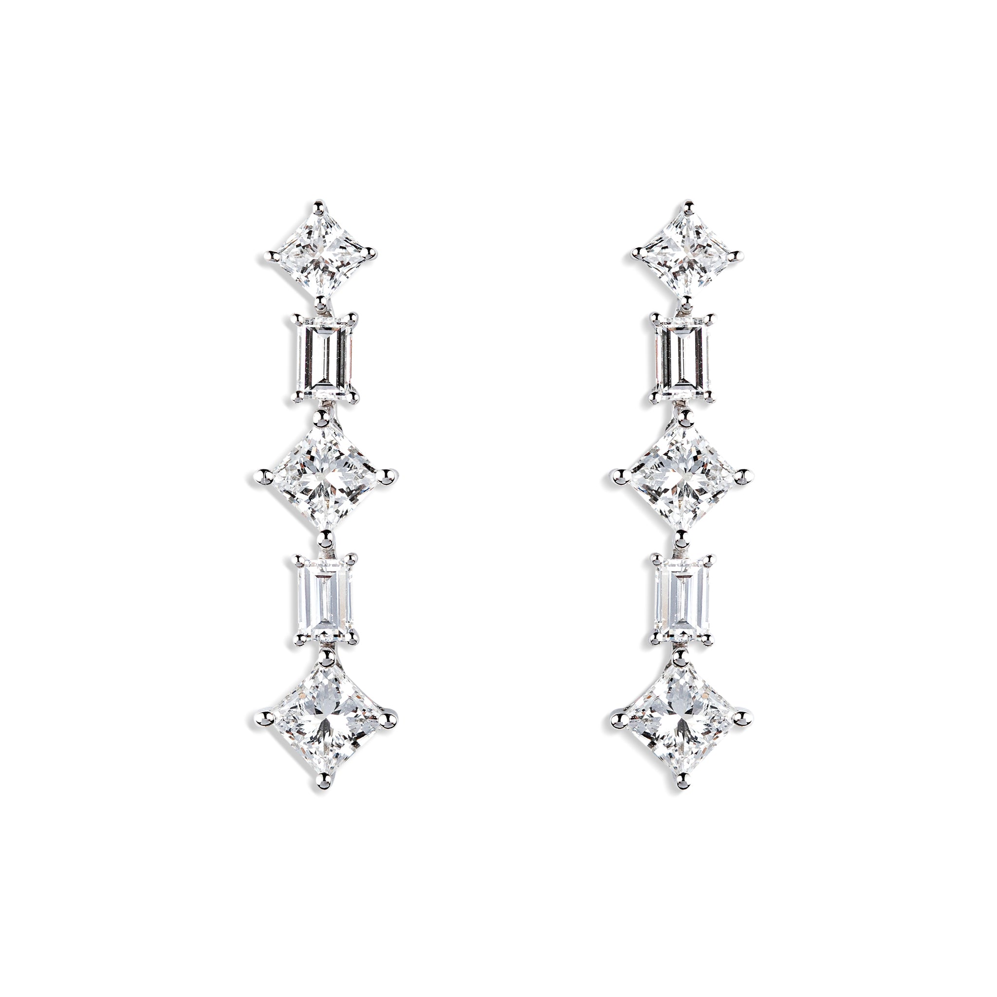 Diamond Earrings - ETERNAL JEWEL