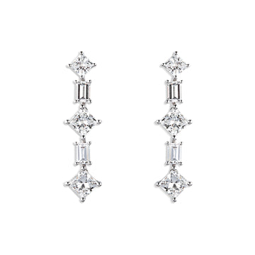 Diamond Earrings - ETERNAL JEWEL
