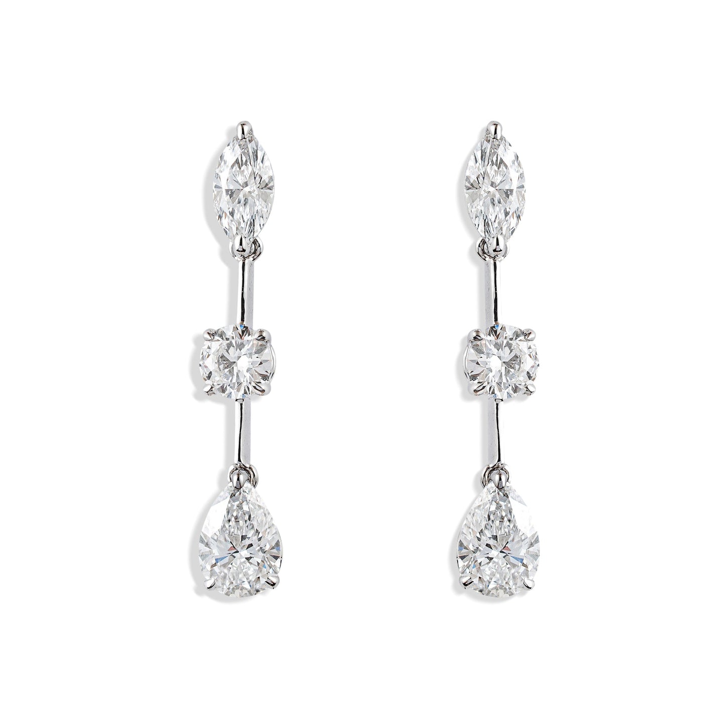 Diamond Earrings - ETERNAL JEWEL