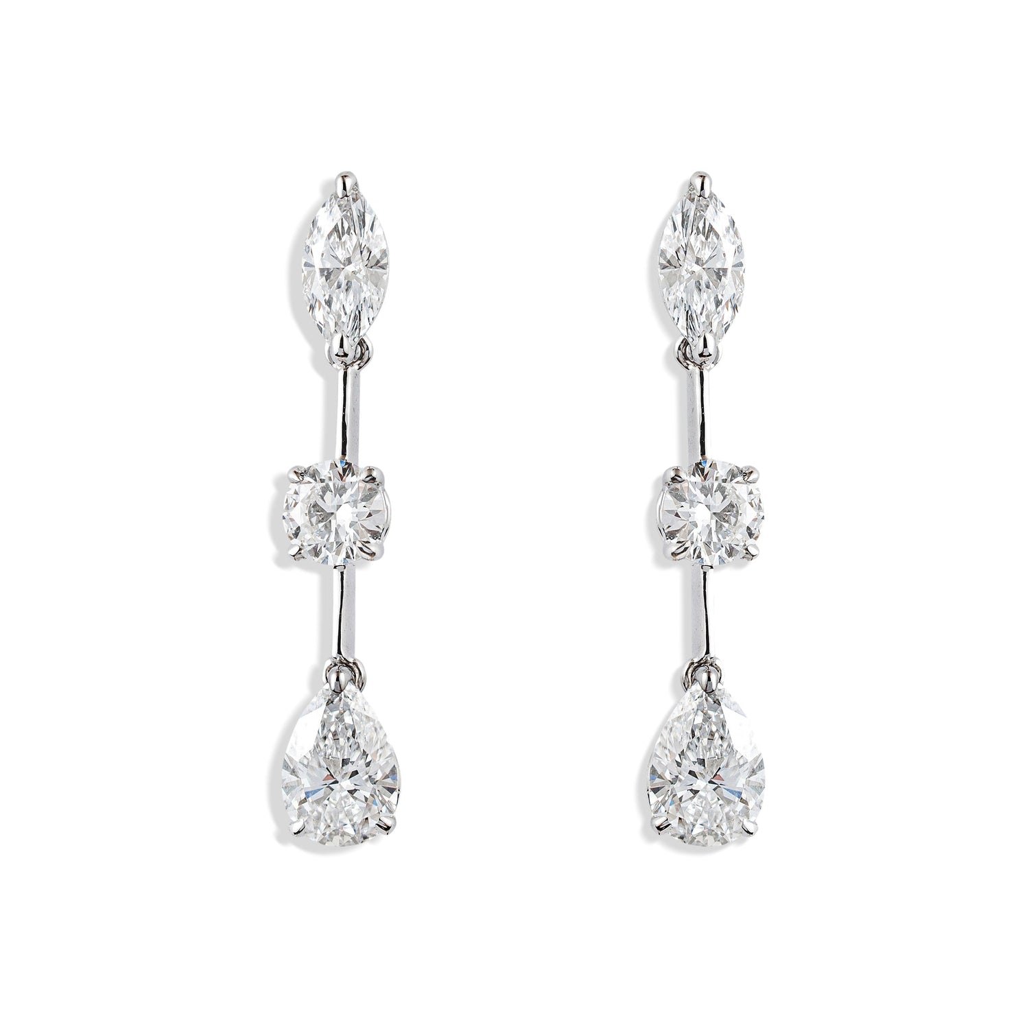 Diamond Earrings - ETERNAL JEWEL