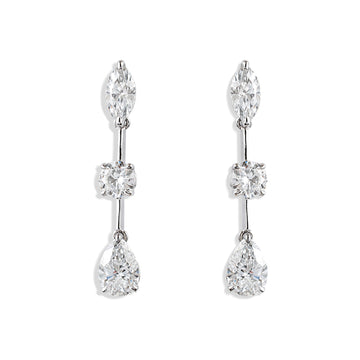 Diamond Earrings - ETERNAL JEWEL
