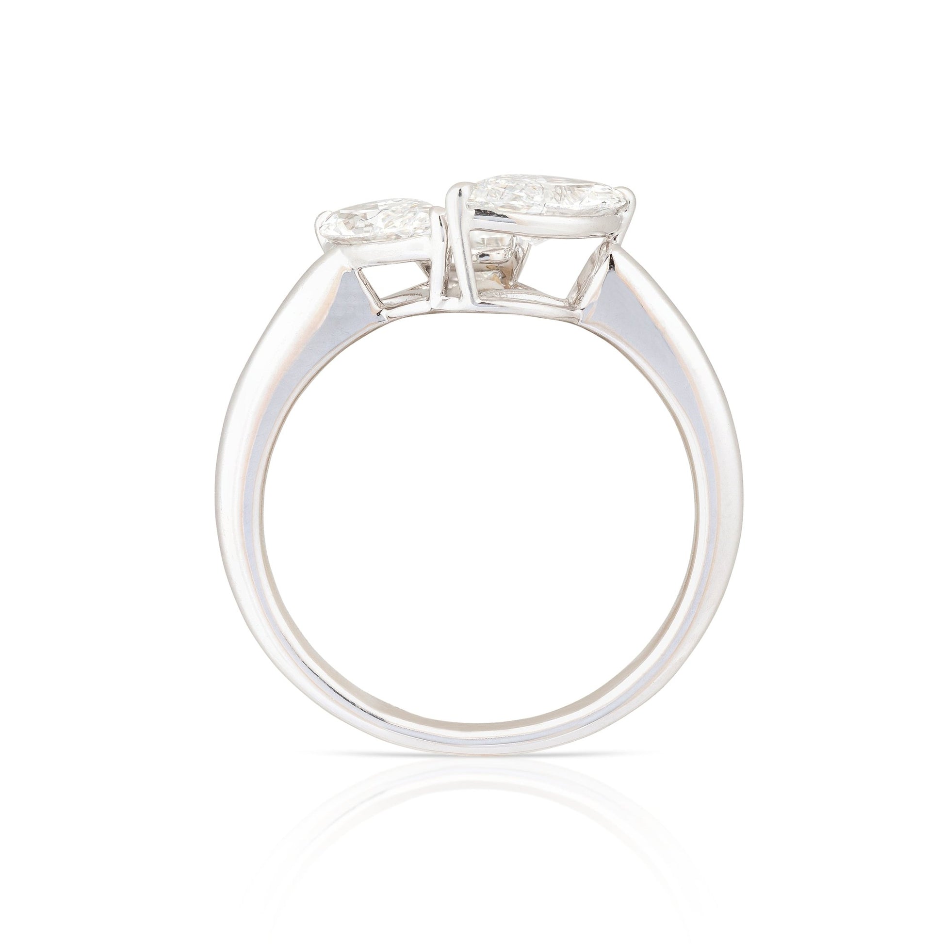 Diamond Ring: 2 Marquise, 1 Pear - ETERNAL JEWEL