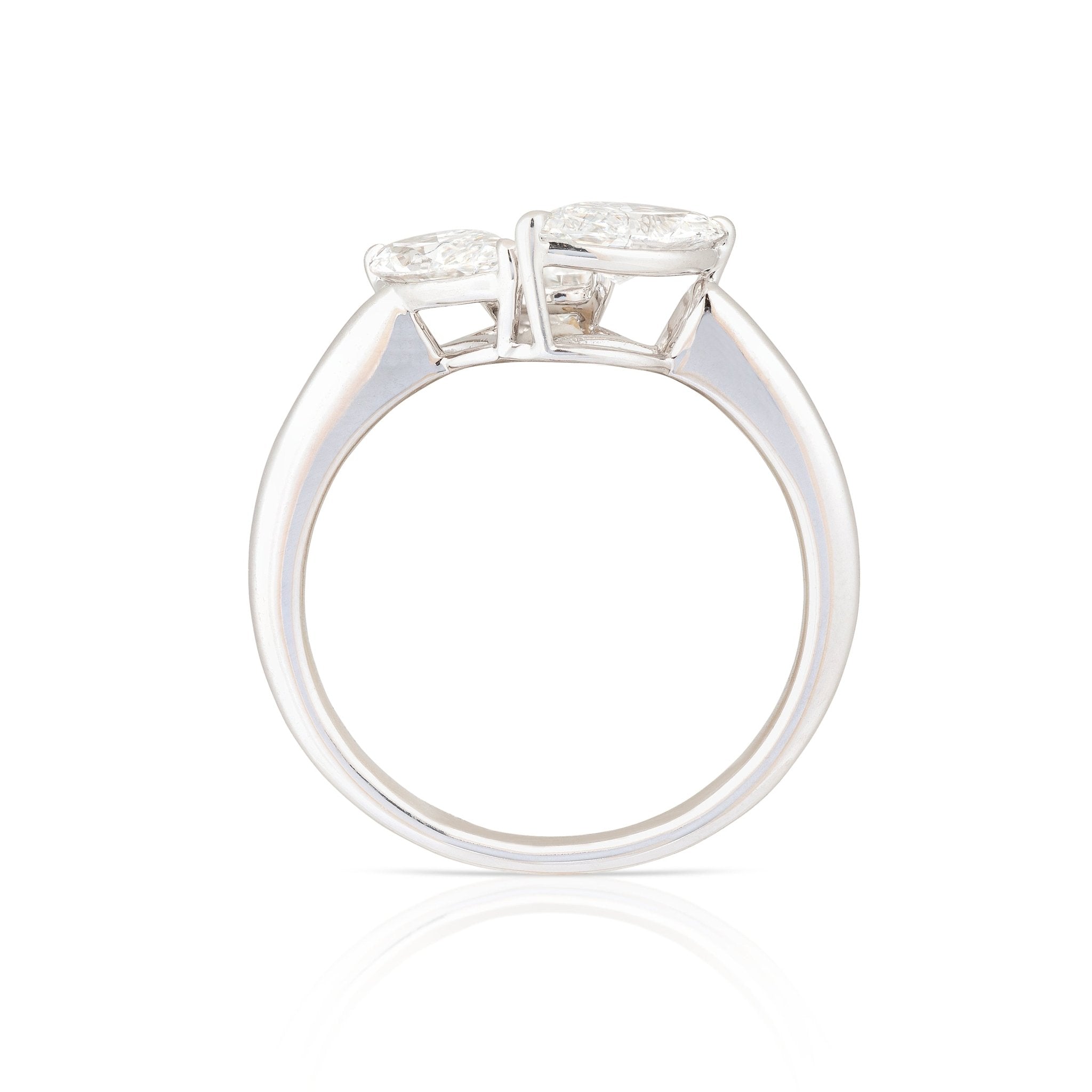 Diamond Ring: 2 Marquise, 1 Pear - ETERNAL JEWEL