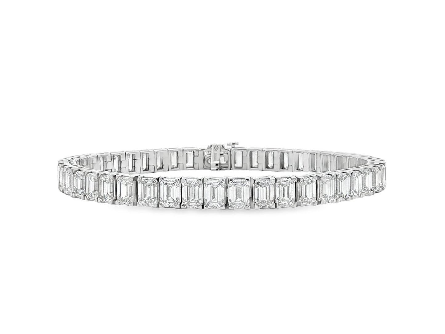 Emerald Cut Tennis Bracelet - NEW - ETERNAL JEWEL