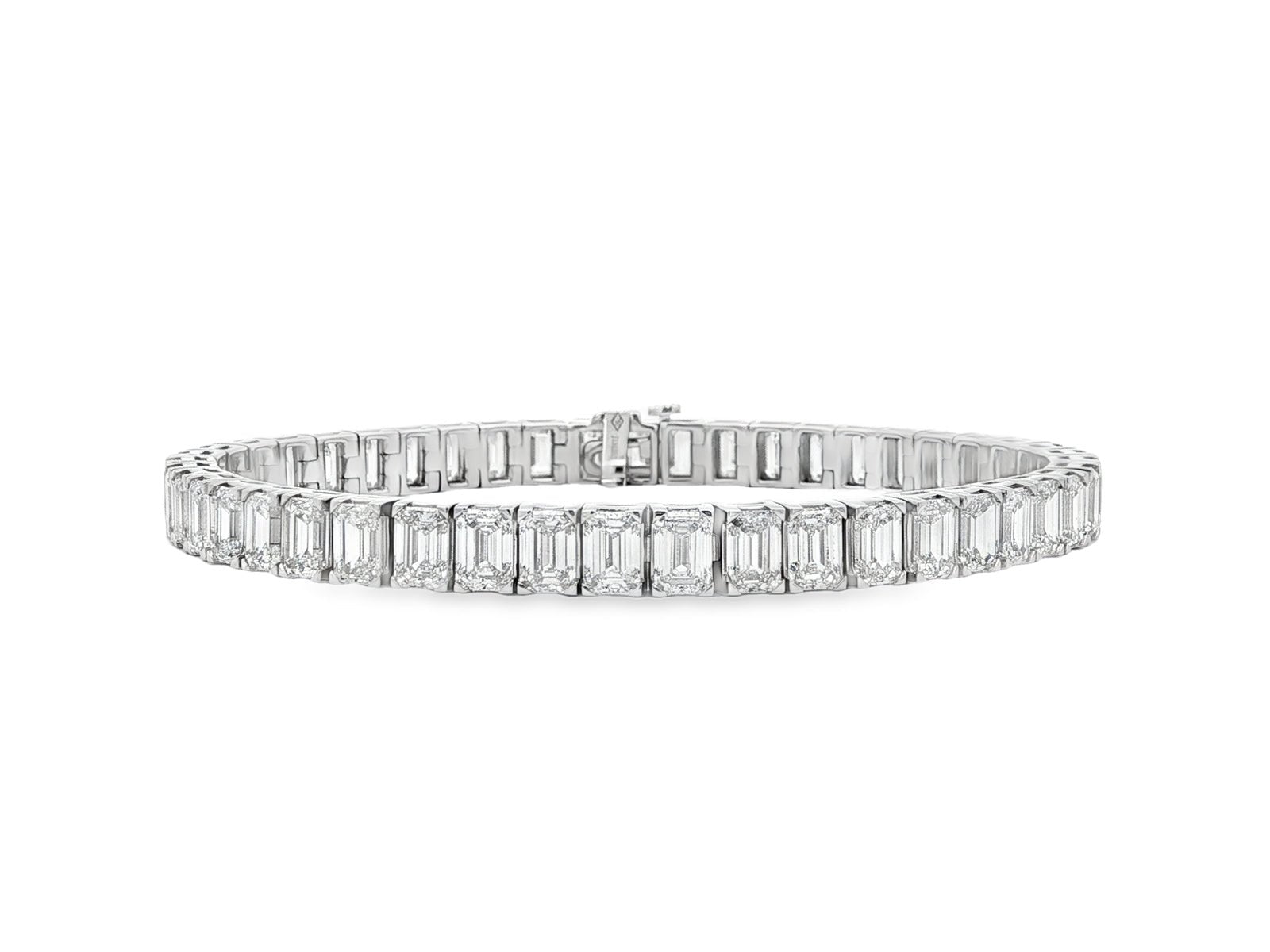 Emerald Cut Tennis Bracelet - NEW - ETERNAL JEWEL