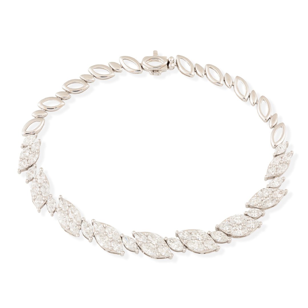 Marquise Diamond Luxe Bracelet - ETERNAL JEWEL