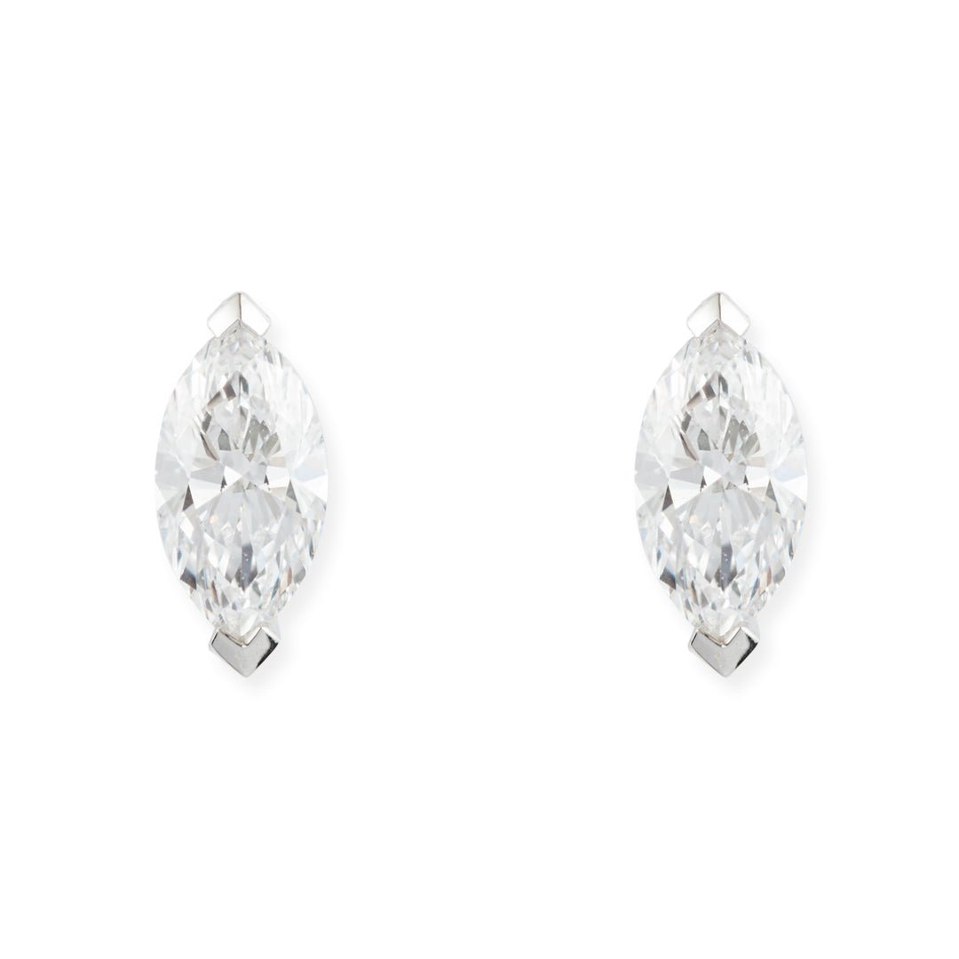 Gold and Diamond Earrings - ETERNAL JEWEL