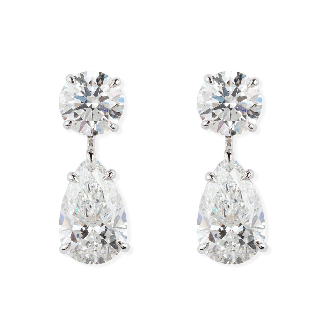 Gold & Diamond Earrings - ETERNAL JEWEL