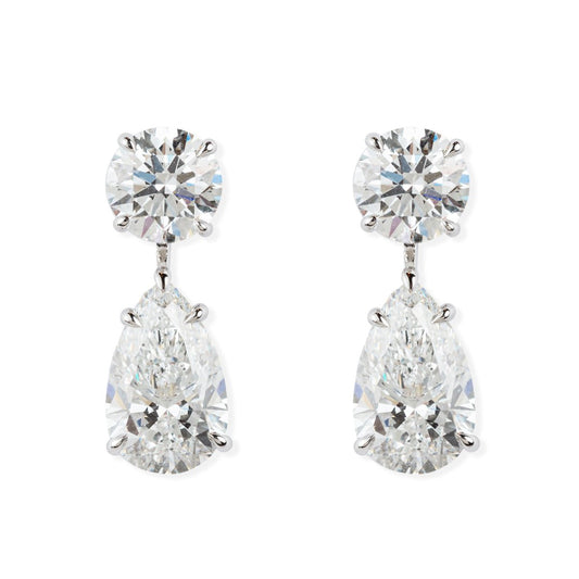 Gold & Diamond Earrings - ETERNAL JEWEL