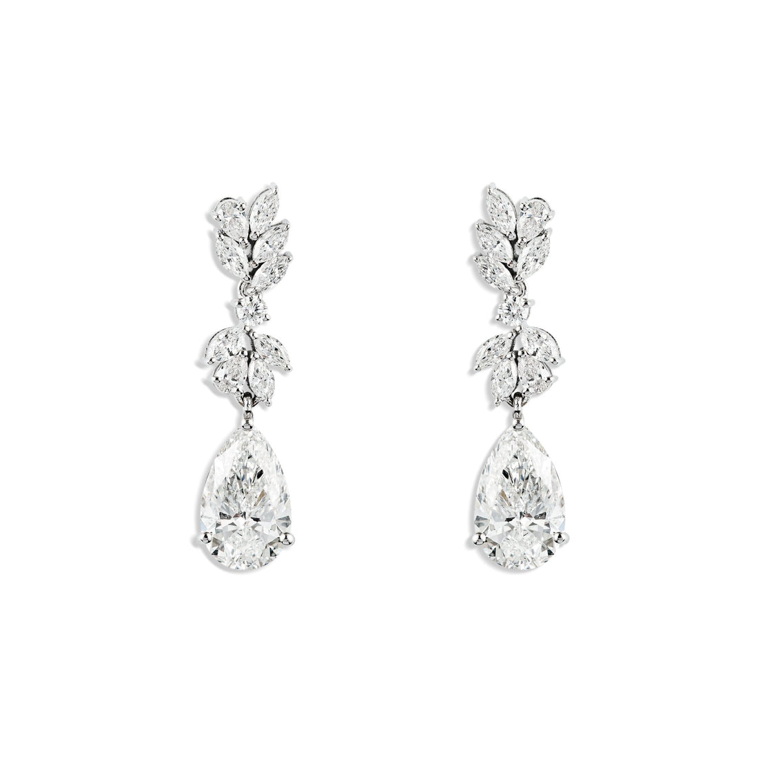 Gold & Diamond Earrings - ETERNAL JEWEL
