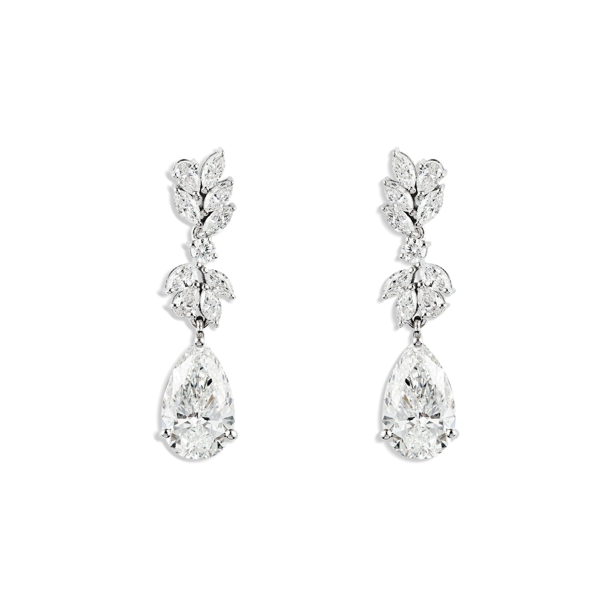 Gold & Diamond Earrings - ETERNAL JEWEL