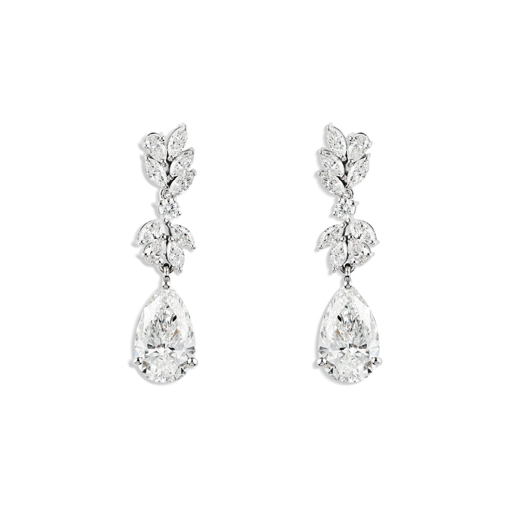 Gold & Diamond Earrings - ETERNAL JEWEL